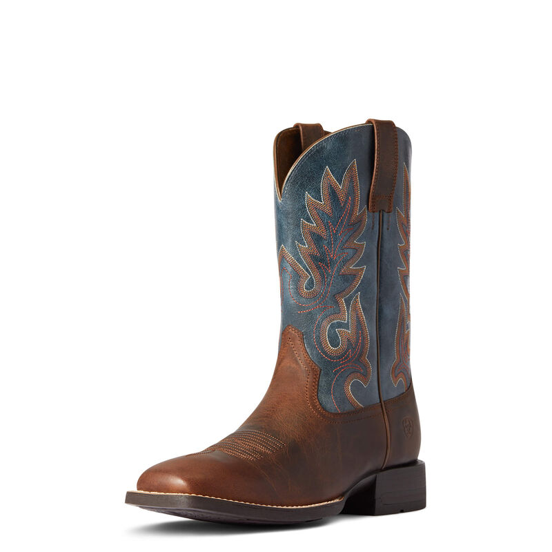 Ariat Westernstiefel Herren - Layton Braun/Blau ( ZWYKG-3298 )